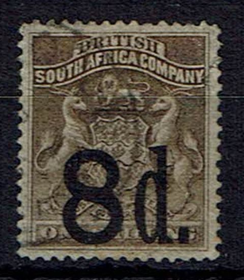 Image of Rhodesia SG 17 FU British Commonwealth Stamp